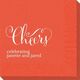 Curly Cheers Napkins Image 1 of 7